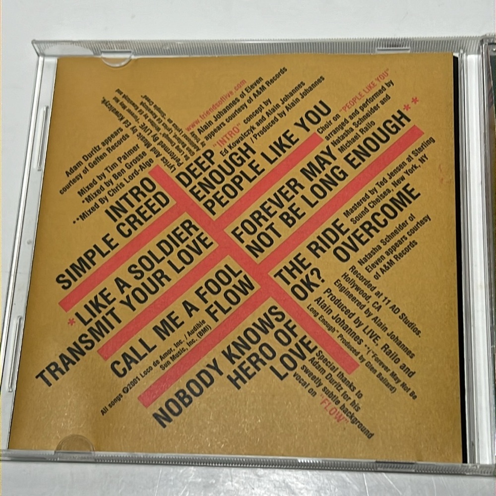 Creed Live CD - Picture 4 of 7